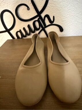Jenni Kayne Tan Slip-On Ballet Flats
